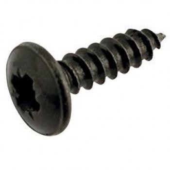 Black Flanged Self Tapping Screws No.8 x 1/2in.