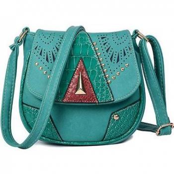 Aushöhlen Niet Handtasche für Damen