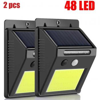 Solar-Powered Motion Sensor Wall Light