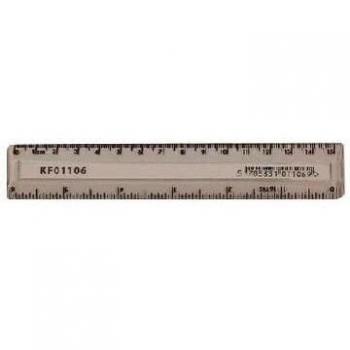 Q-Connect Ruler 150mm Clear Pack of 10 KF01106Q