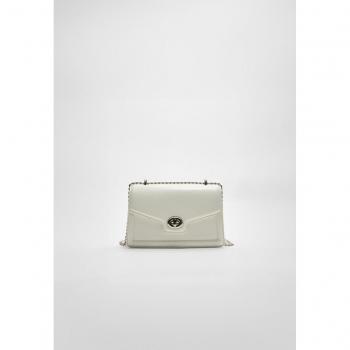 Rigid White Crossbody by Stradivarius, Clasp Included