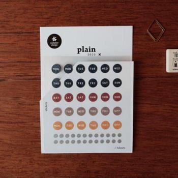 Korean Scrapbooking Label Stickers