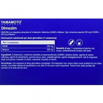 Yamamoto Research Dimezim® integratore alimentare di S-Adenosil-L-Metionina