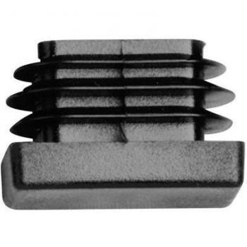 Tappo in polietilene nero per piastra spessore fino a 24 mm, 1 pz