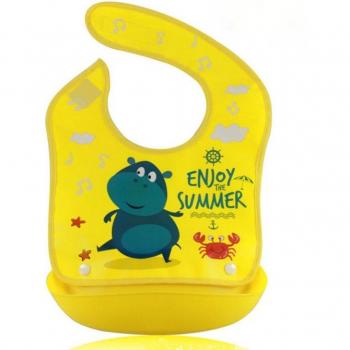 Bavoir Lavable en Silicone pour Nourrissons