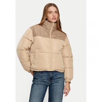 Giacca Sand-Dark Sand Trapuntata Reversible di Karl Kani Taglia XS