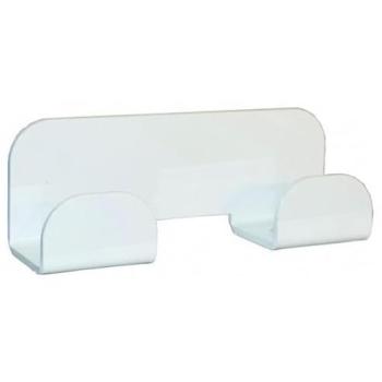 Patère murale magnétique blanche RAL9016