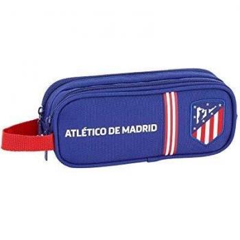 Portatodo Atlético Madrid Doble 21x8x6 cm – Estilo Deportivo