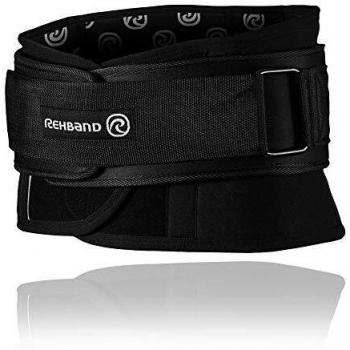 Schwarzer Rehband X‑RX Rückengurt – Super XL (XXXL)