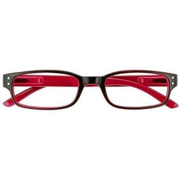 Chaot Lesebrille Reader Kunststoffbrille rot-rot