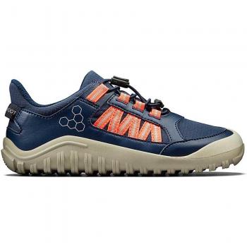 VivoBarefoot Explore Color Naranja y Azul Mate 26 para Niños