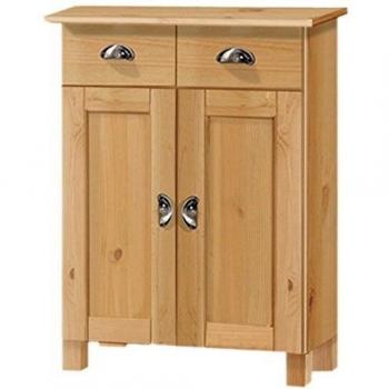 Almacenamiento de madera de pino 80 x 30 x 60 cm