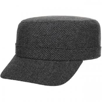 Lipodo Herringbone Military Hat