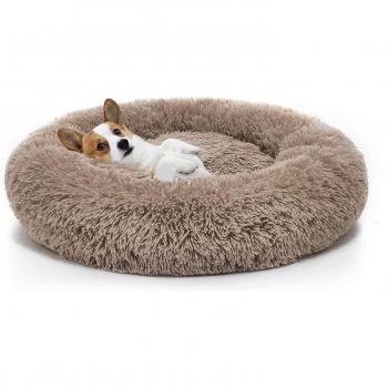 Cama Redonda de Gel Confort Para Perro