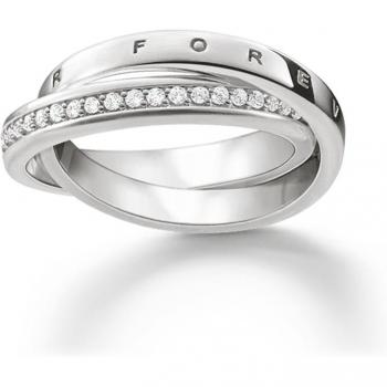 Thomas Sabo Ring Unendliche Liebe weiß TR2099-051-14-64