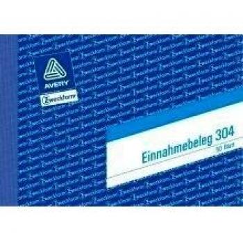 AVERY Einnahmebeleg 304 A6 50 Blatt grÃ¼n