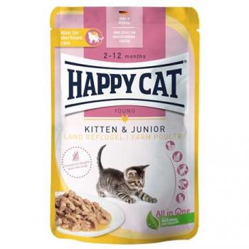 Happy Cat Kitten Poulet en Sauce
