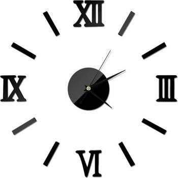 DIY 3D Wall Clock with Roman Numerals