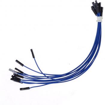 Dupont Bridge 20 cm 10 unidades, 24AWG