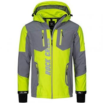 Rock Creek Softshelljacke Grau 2XL