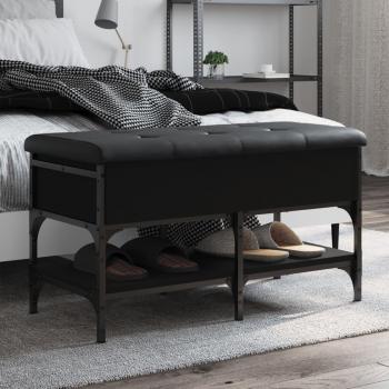 Vida XL Banco de Sapato – Tamanho 82x42x45, Cor Pretos
