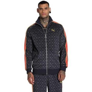 PUMA Herren Sweatjacke mit Stehkragen Dunkelblau XL