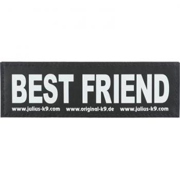 TRIXIE Julius-K9® Klettlabel S, BEST FRIEND