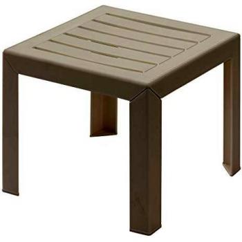 Table Miami 40x40 cm Blanc