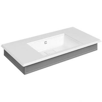 Gessi Lavabo Eleganza 1100x522mm Blanco