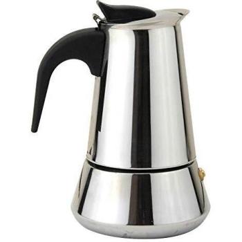 4 Cups Stainless Steel Moka Pot Induction Coffee Maker