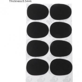Almohadillas de saxofón para boquillas 8 uds 0,5mm 0,8mm