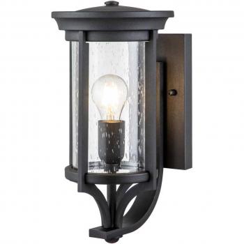 FEISS Applique da esterno Merrill in nero, IP44