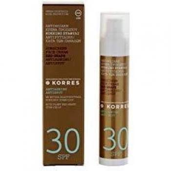 Korres Red Grape SPF 30 Face Cream for Dark Spots 50 ml