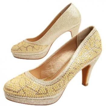 Montevita Damen Absatzschuhe Unne67 Gold EU 38