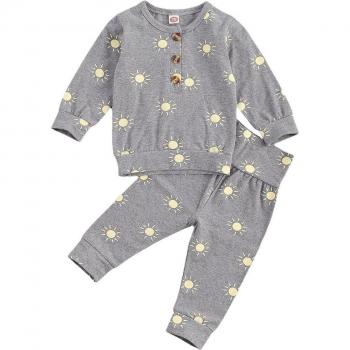 Ensemble Manches Longues + Pantalon Long Peu de Soleil 0-18M