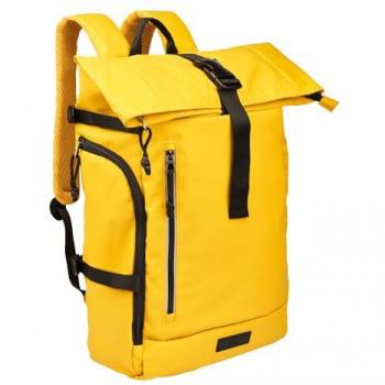 Camel active Herrenrucksack in Gelb aus Mikrofaser