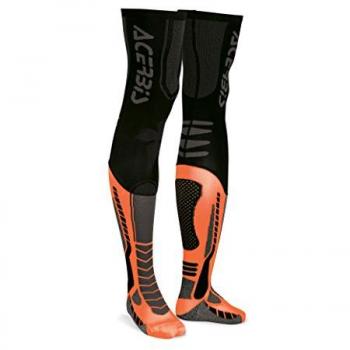 Acerbis X-Leg Pro Calzini Moto Tecnici Nero Arancione S/M
