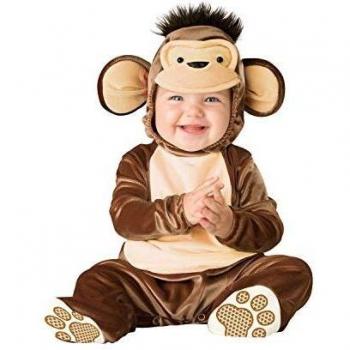 Niedlicher Affe Mini‑Kostüm 6–12 Monat