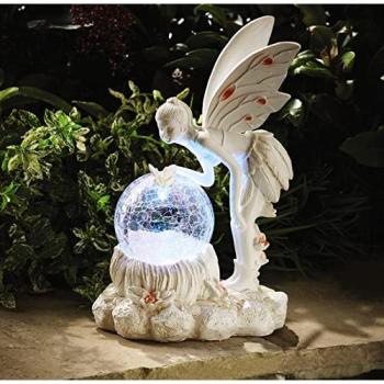 Glittering Gnome Globe – Sun-Activated Fairy Light Ornament