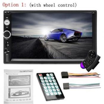 AMPrime 2 Din Car Audio Player with Touch Screen