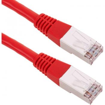 Câble Cat.6 FTP 5m Rouge pour Réseau Bematik