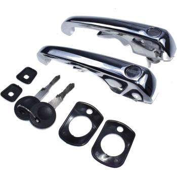 VW Transporter Type 2 Bay Window Bus Exterior Handle with Keys and Gasket (1969-1979)