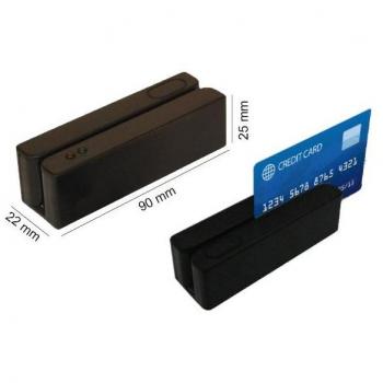 Lector USB de Tarjetas Magnéticas Nilox MSR‑123 (3 Pistas)