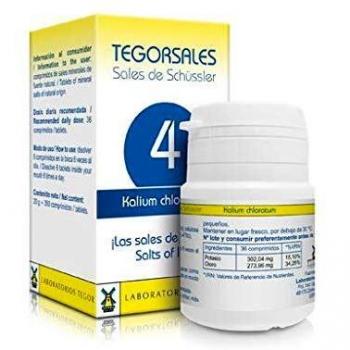 Tegor Tegor Sal 4 Kalium Chloratum 350comps