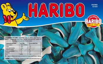 Haribo Delfines Azules Brillantes