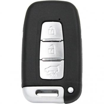 Coque protectrice 2-4 boutons clé télématique Hyundai (Gen., Coup., Son., Equ., Vel., Elan., Tuc., IX35) + petit clef