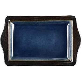 Nomi Blue Olympia X‑6 Rectangular Crockery Tray