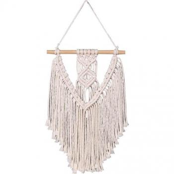 Bohemian Macrame Wall Hanging 20X37cm