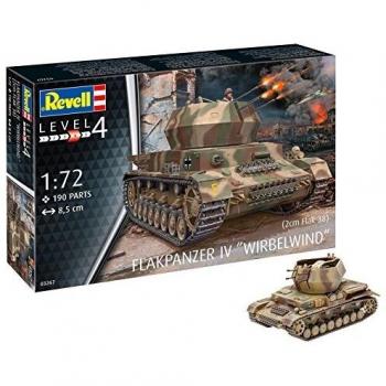Modellino Flakpanzer IV Wirbelwind 1:72