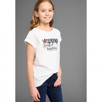 KIDSWORLD T-Shirt WEEKEND wird geladen, Kurzarm